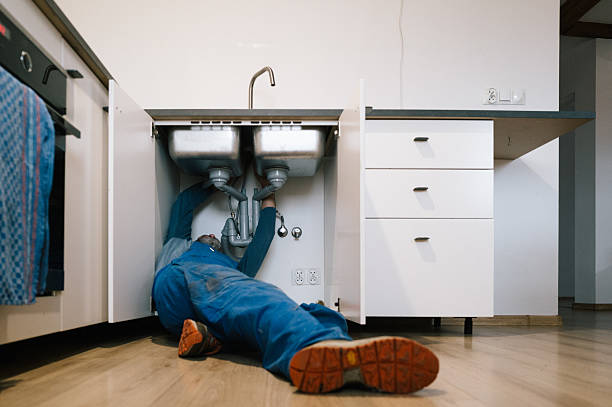 Professional Plumbing technician working in Holland, MI